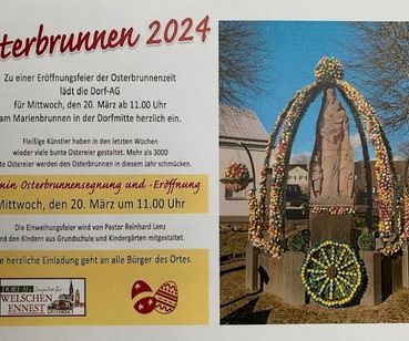 Einladung Osterbrunnen
